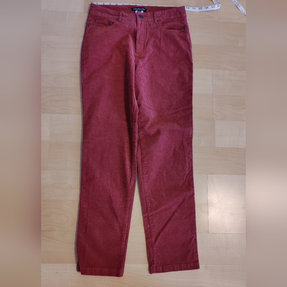 Chadwicks Denim - Chadwicks corduroy pants/jeans size 8P and a faded rusty red color